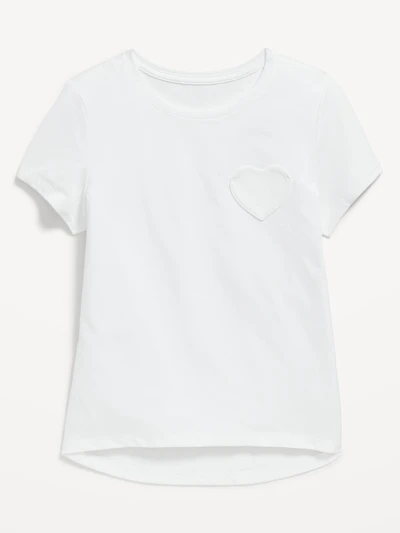 Softest Heart-Pocket T-Shirt for Girls
