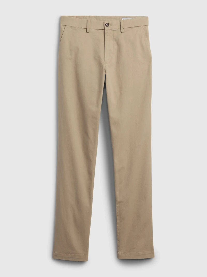 Modern Straight Khakis