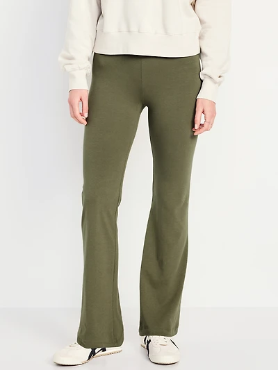 High-Waisted Fashion Flare Leggings