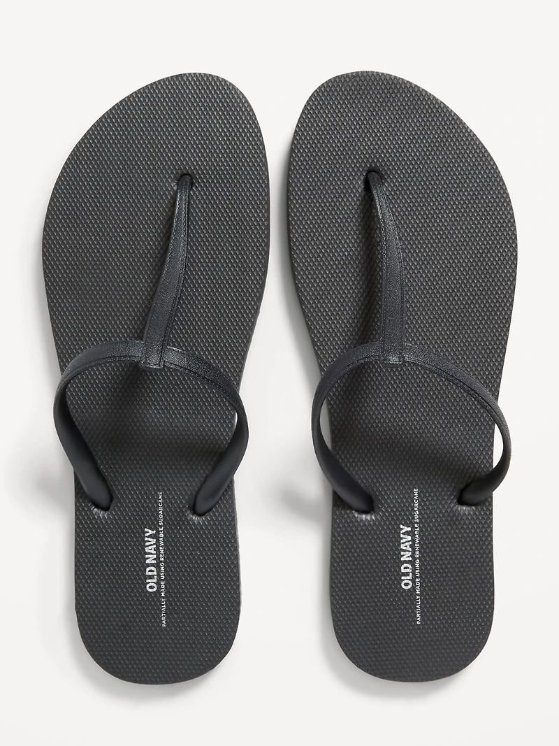T-Strap Sandals (Partially Plant-Based
