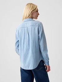 Organic Cotton Denim Classic Shirt