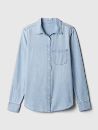 Organic Cotton Denim Classic Shirt