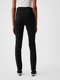 High Rise Double Knit Skinny Pants