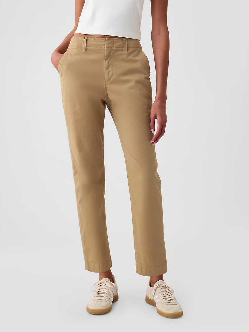 Mid Rise Downtown Khakis