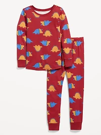 Printed Snug-Fit Pajama Set for Toddler & Baby
