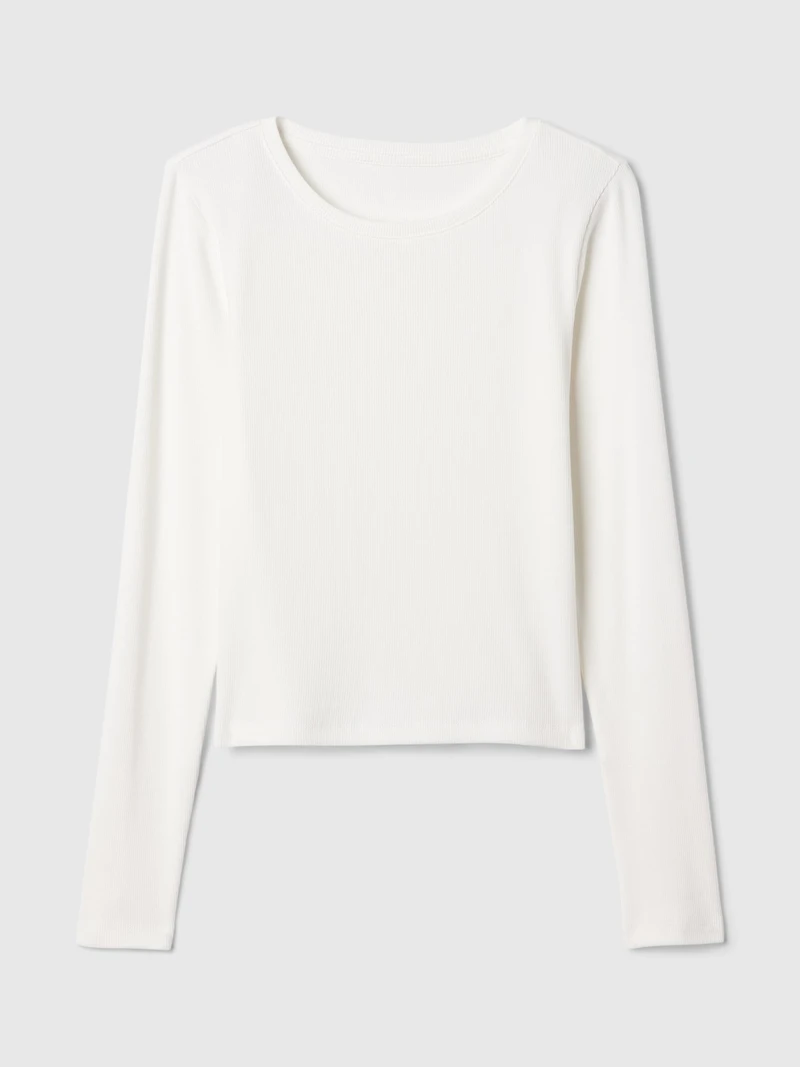 Modern Rib Crop T-Shirt