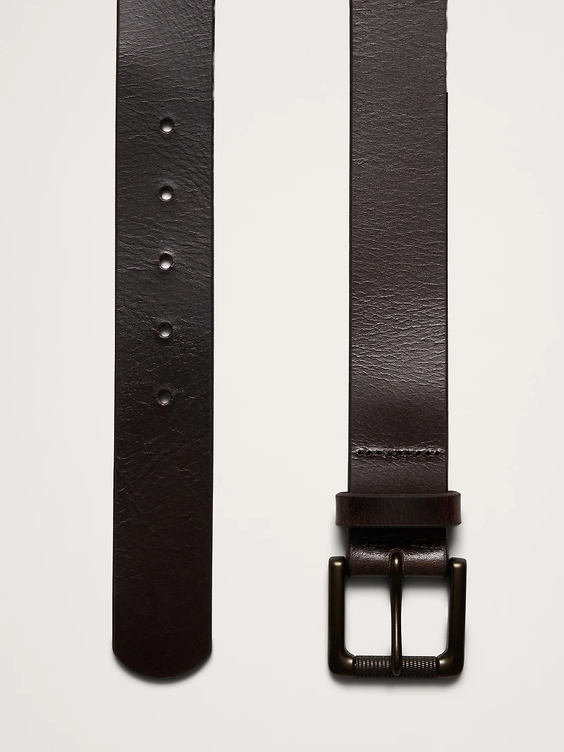 Tumbled Leather Belt