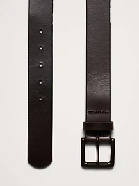 Tumbled Leather Belt