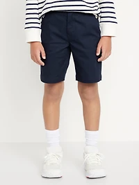 Twill School Uniform Shorts for Boys (At Knee