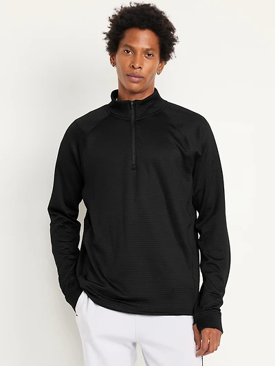 Go-Dry Cool Waffle Quarter Zip