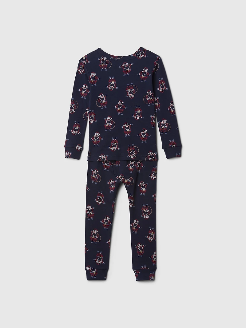 Pyjama à motif des Fêtes en coton biologique babyGap