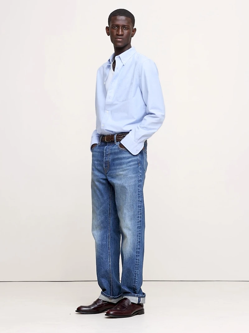 Standard-Fit Oxford Shirt