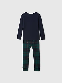 Pyjama henley en coton biologique brossé pour Bébé et Tout-petit