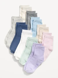 Crew Socks 10-Pack for Toddler & Baby