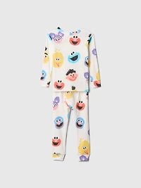 Pyjama en coton biologique brossé Sesame Street pour Bébé et Tout-petit
