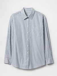 Organic Cotton Poplin Big Shirt