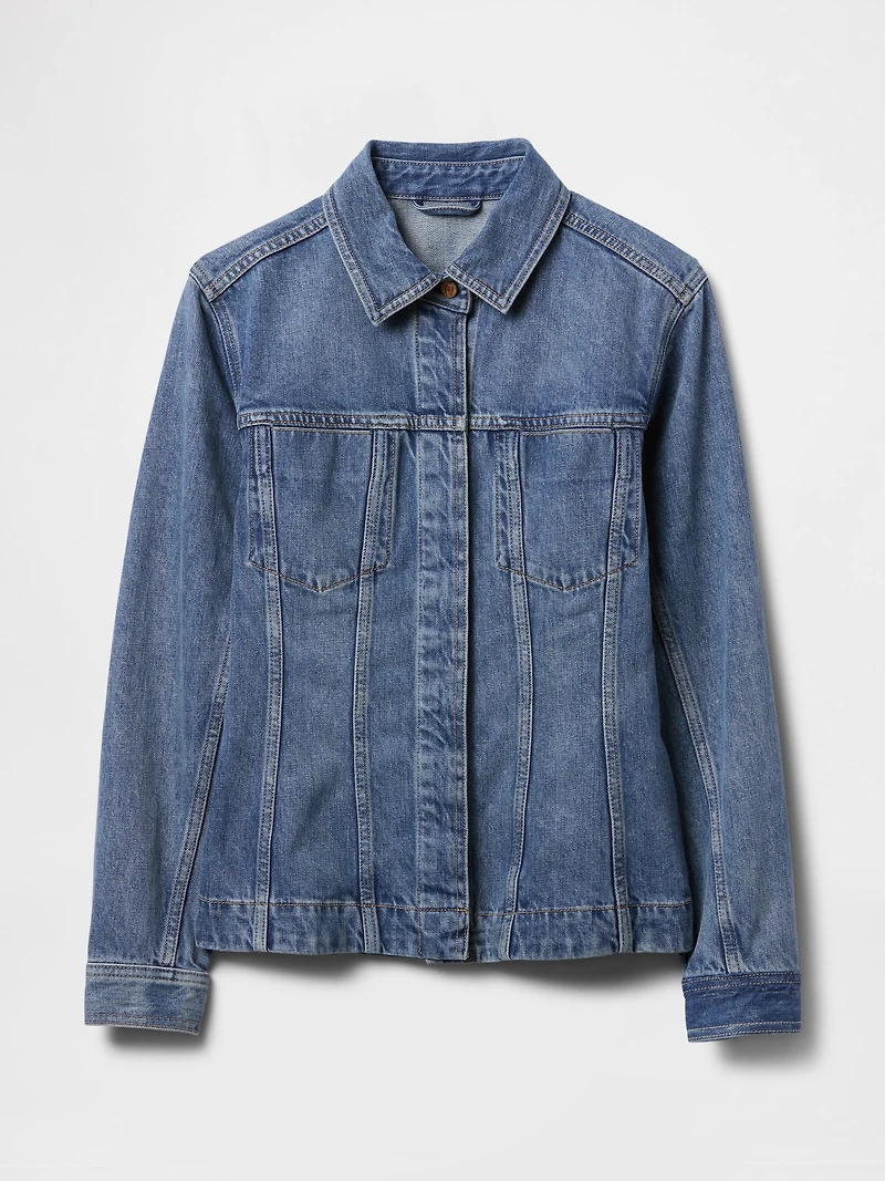Longline Denim Jacket