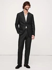 Signature Italian Hopsack Suit Jacket