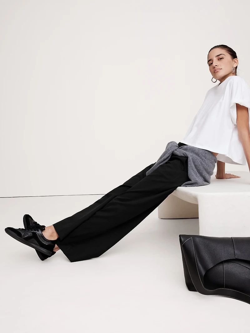 The Everyday Wide-Leg Pant Tencel™-Cotton