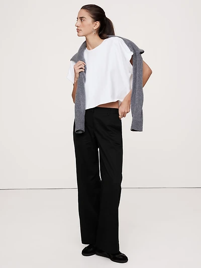 The Everyday Wide-Leg Pant Tencel™-Cotton