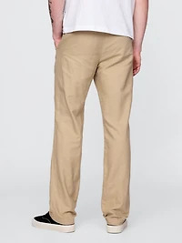 Linen-Cotton Khakis