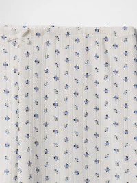 Pointelle Crop PJ Pants