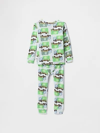 Pyjama en coton biologique brossé pour Bébé et Tout-petit