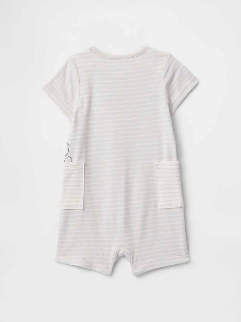 Baby Supima® Pocket Shorty One-Piece
