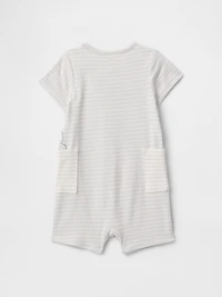 Baby Supima® Pocket Shorty One-Piece