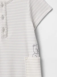 Baby Supima® Pocket Shorty One-Piece