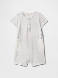 Baby Supima® Pocket Shorty One-Piece