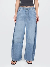 Mid Rise UltraSoft Easy Horseshoe Jeans