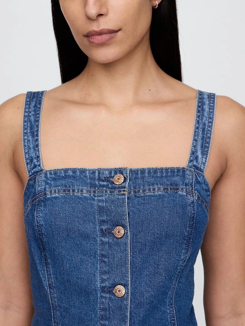 Denim Mini Dress