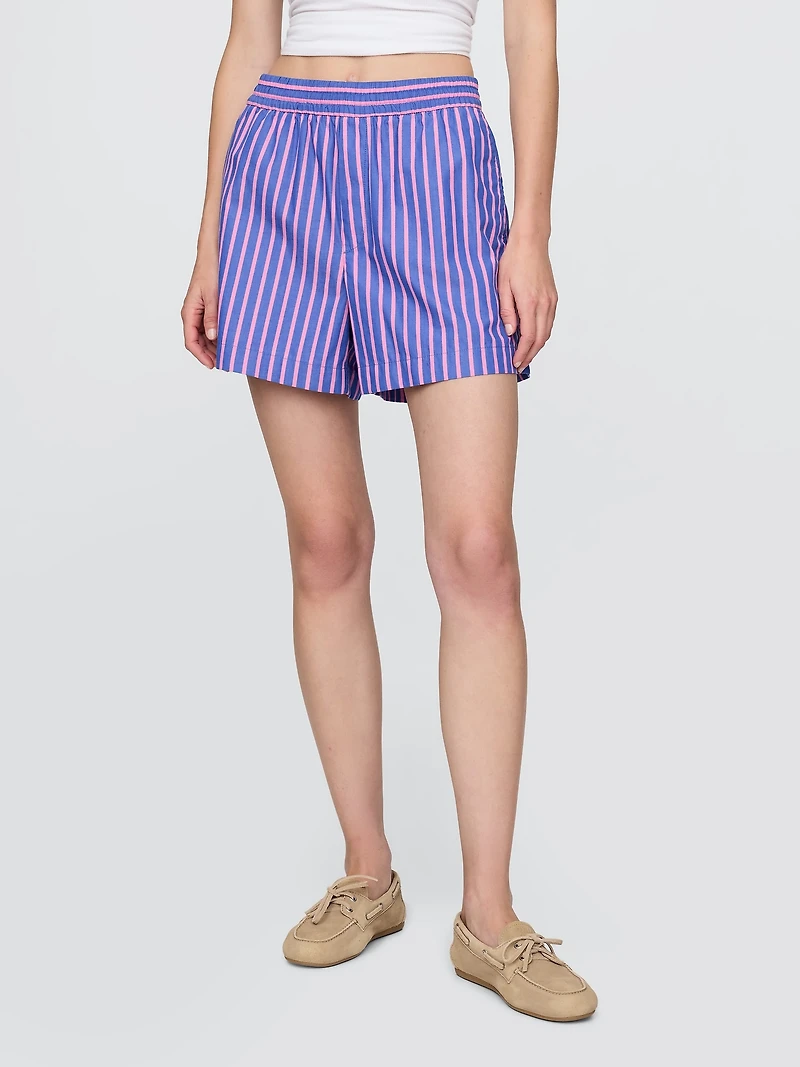 Organic Cotton Poplin Boxer Shorts