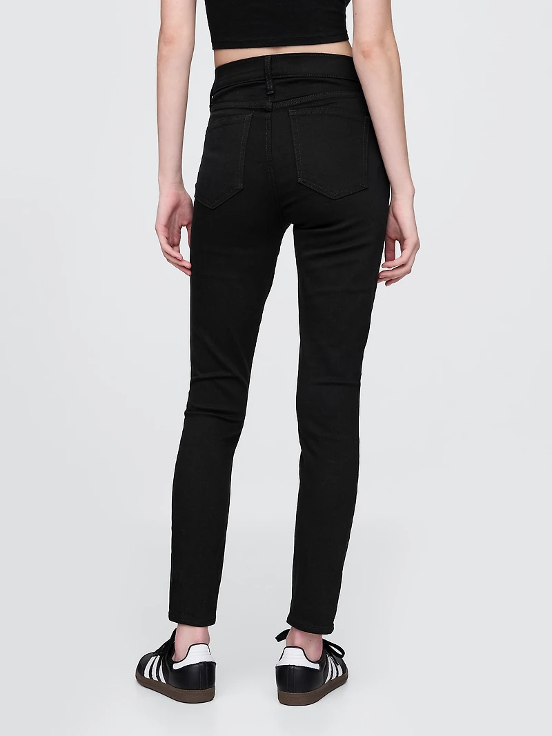 High Rise True Skinny Jeans