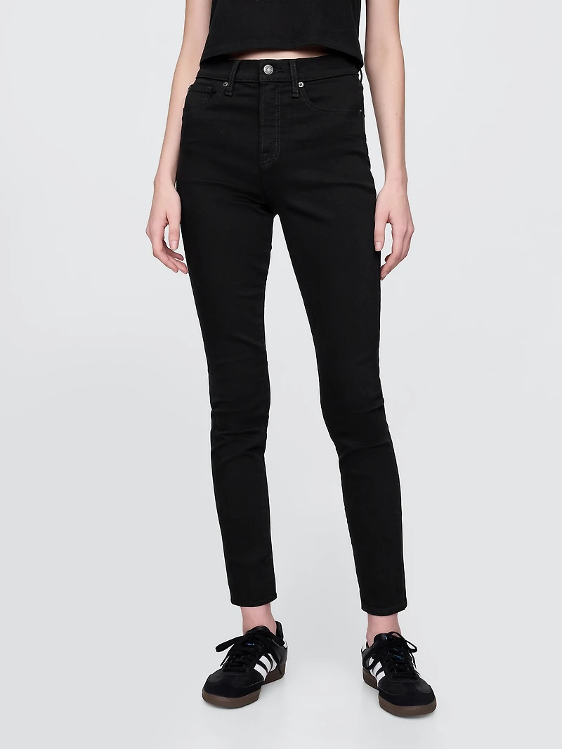High Rise True Skinny Jeans