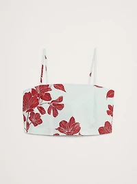 Cotton Poplin Cropped Cami