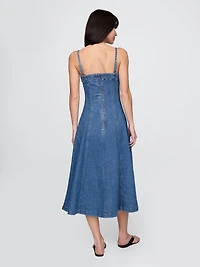 Denim Midi Dress