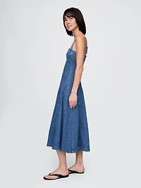 Denim Midi Dress