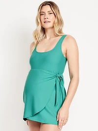 Robe portefeuille de baignade de maternité