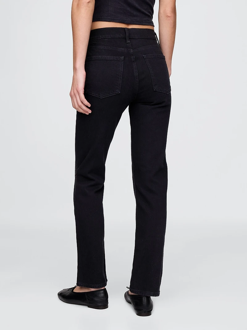 High Rise '90s Slim Straight Jeans