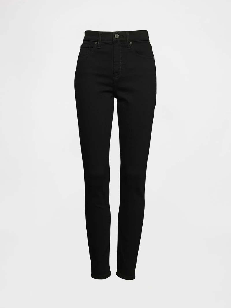 High Rise True Skinny Jeans