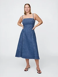 Denim Midi Dress