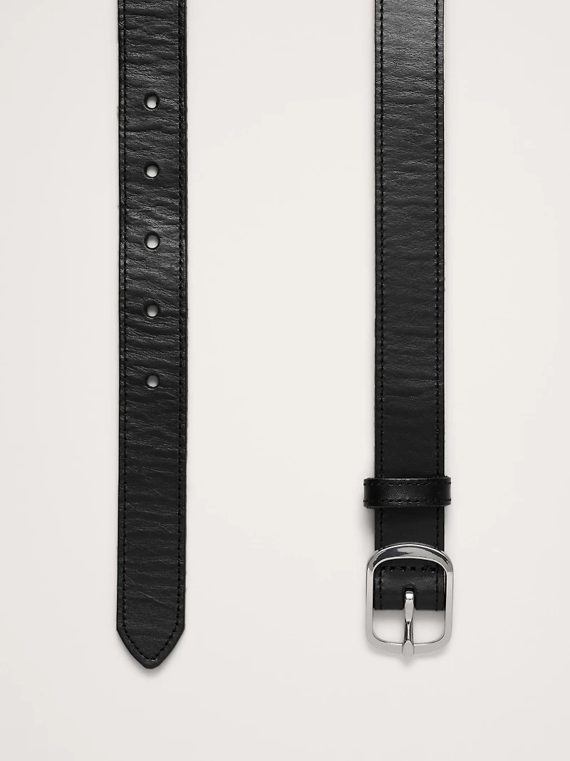 Flora Leather Belt