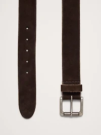 Marin Nubuck Leather Belt