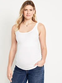 Camisole côtelée à encolure dégagée de maternit