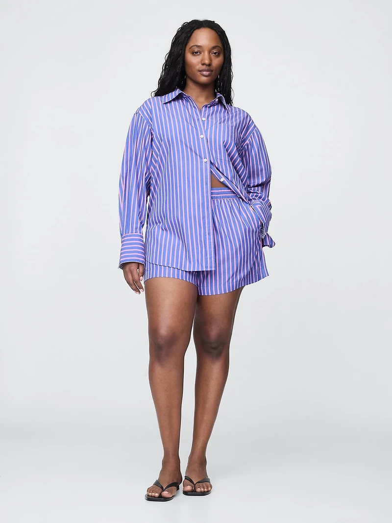 Organic Cotton Poplin Boxer Shorts