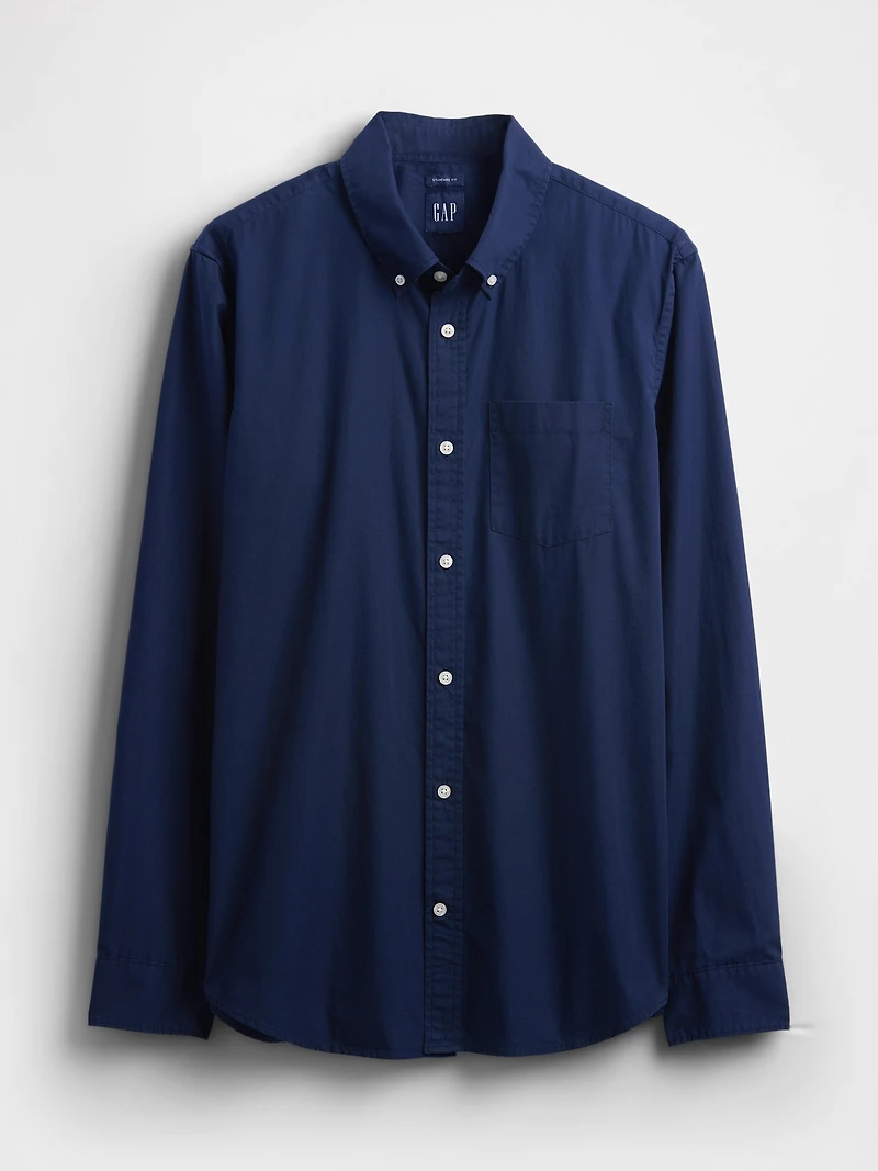 Organic Cotton Poplin Classic Shirt