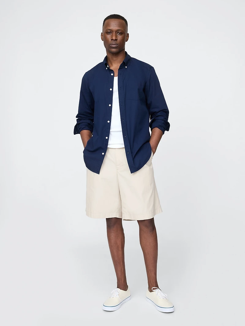 Organic Cotton Poplin Classic Shirt