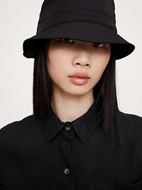 Boxy Linen Short-Sleeve Shirt